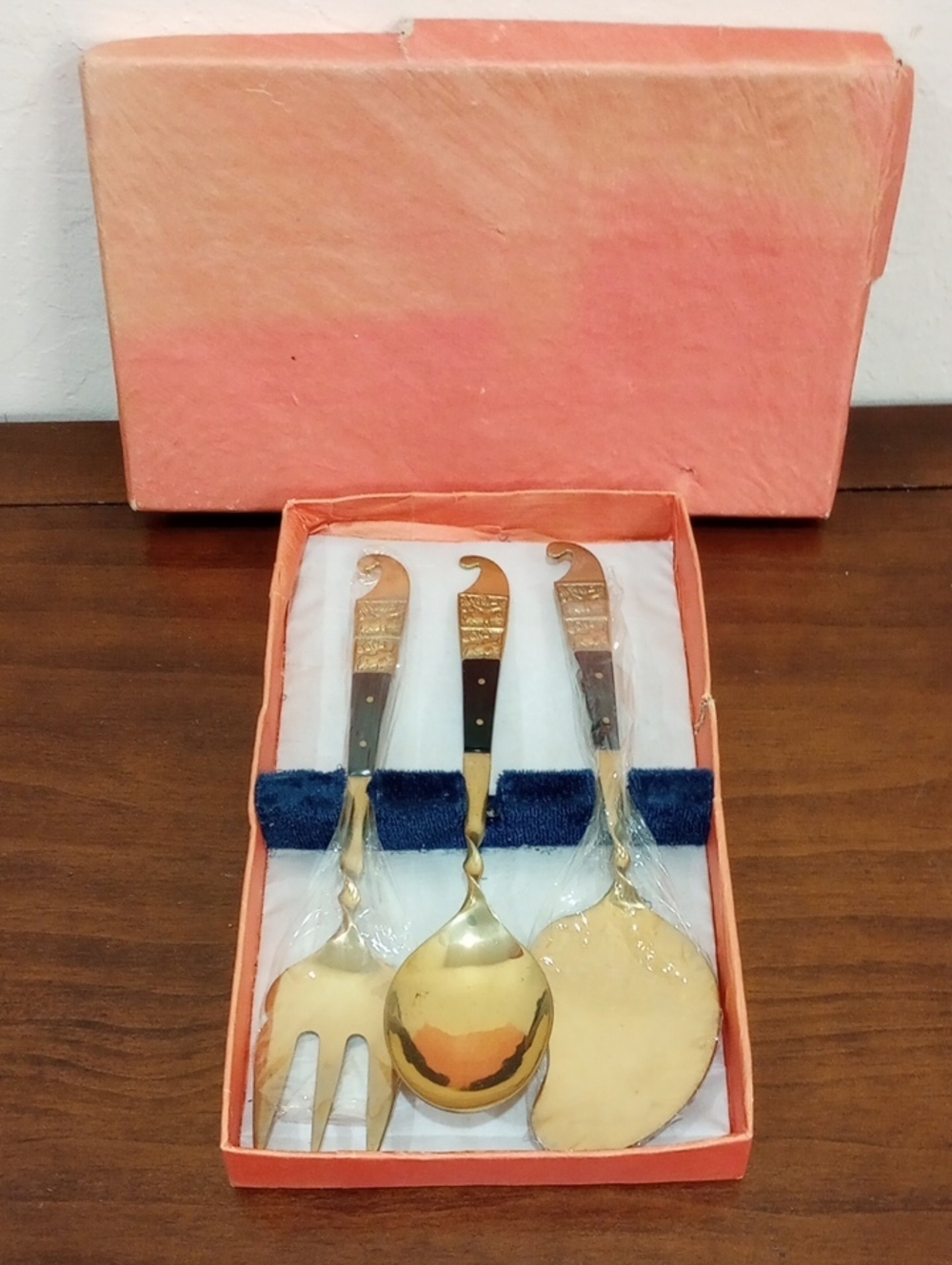 Prefollet KB Copper and Brass Service Set - Vintage!